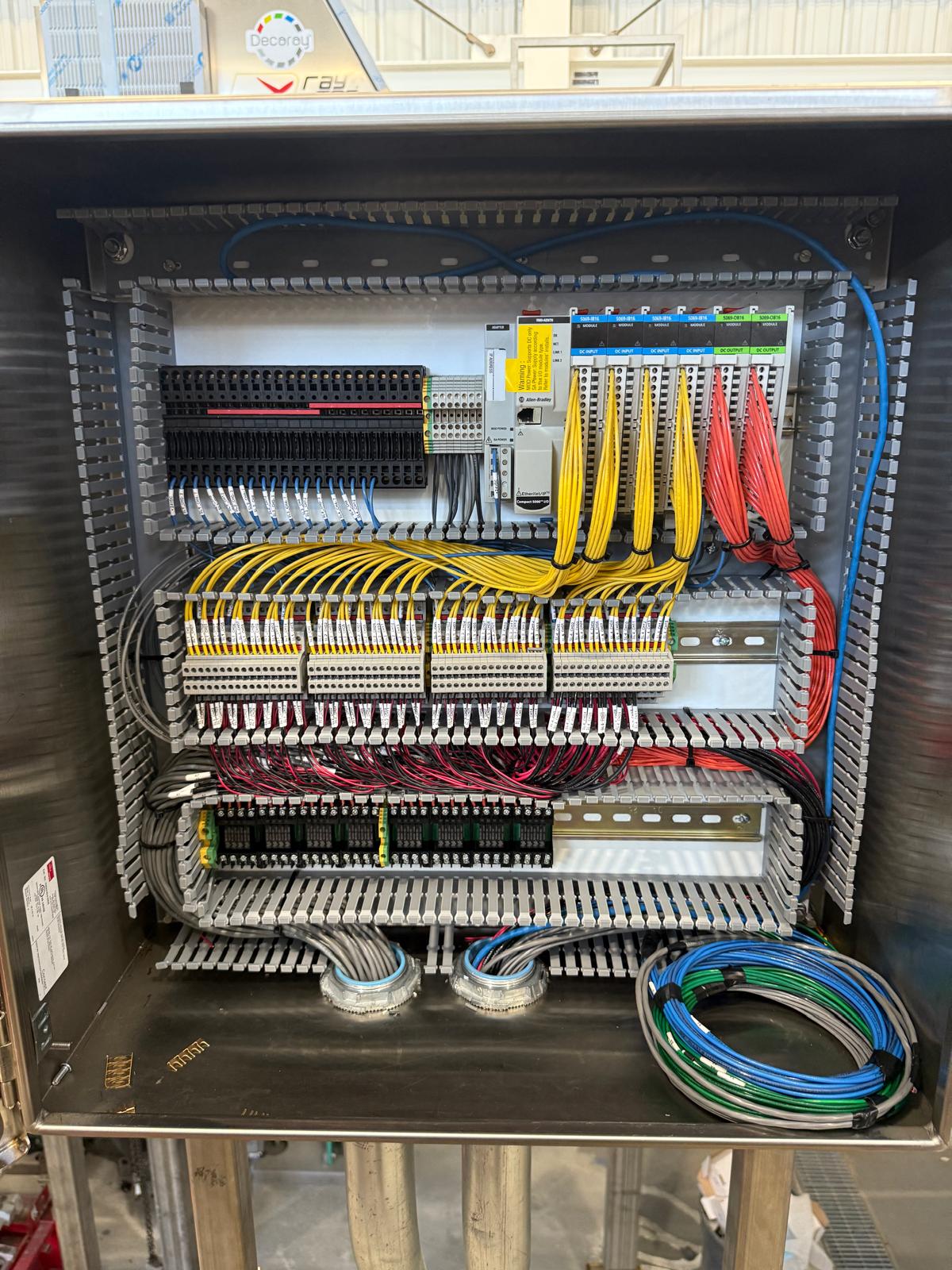 Industrial control panel installation