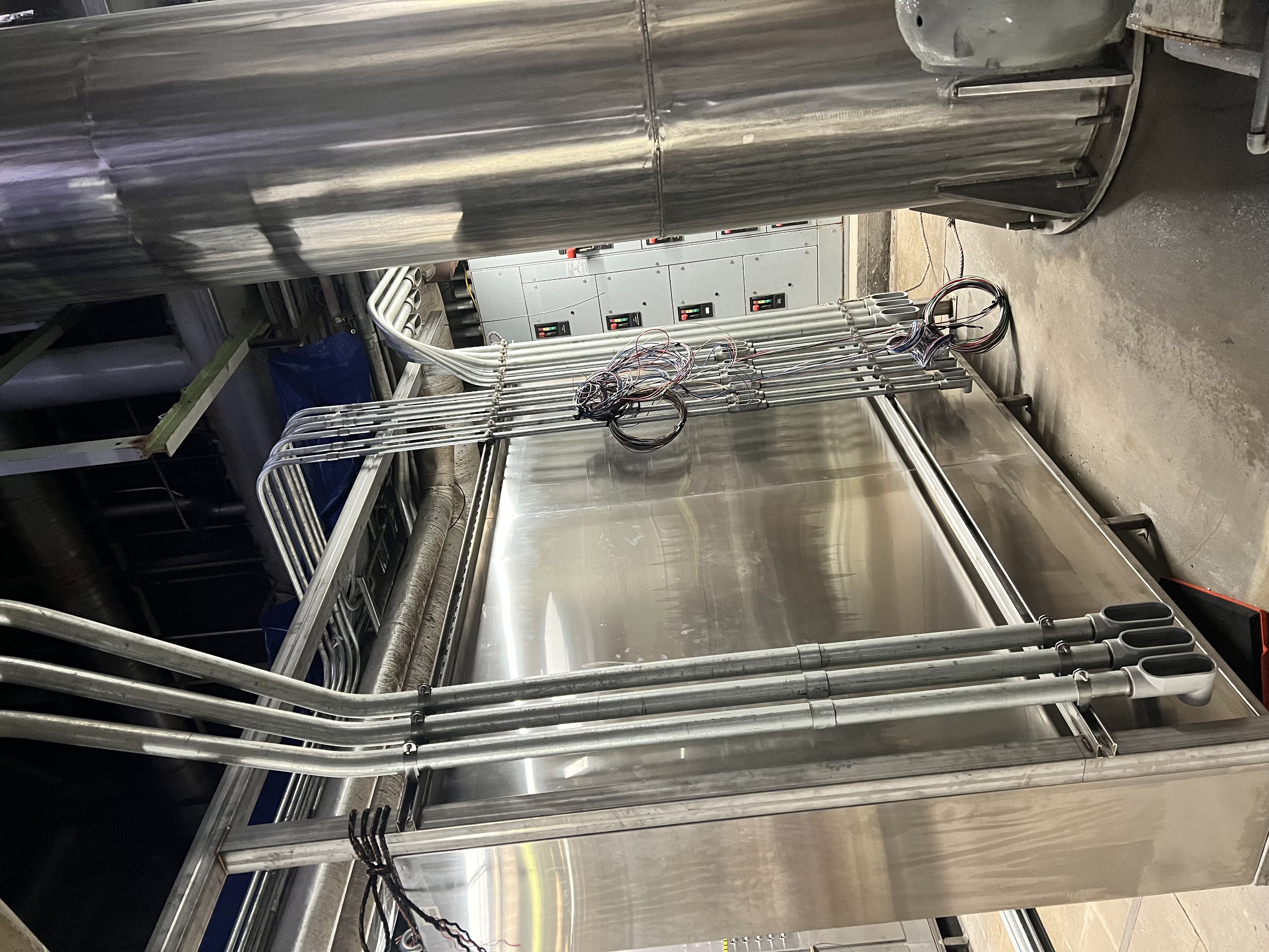 New industrial PLC and controls panel