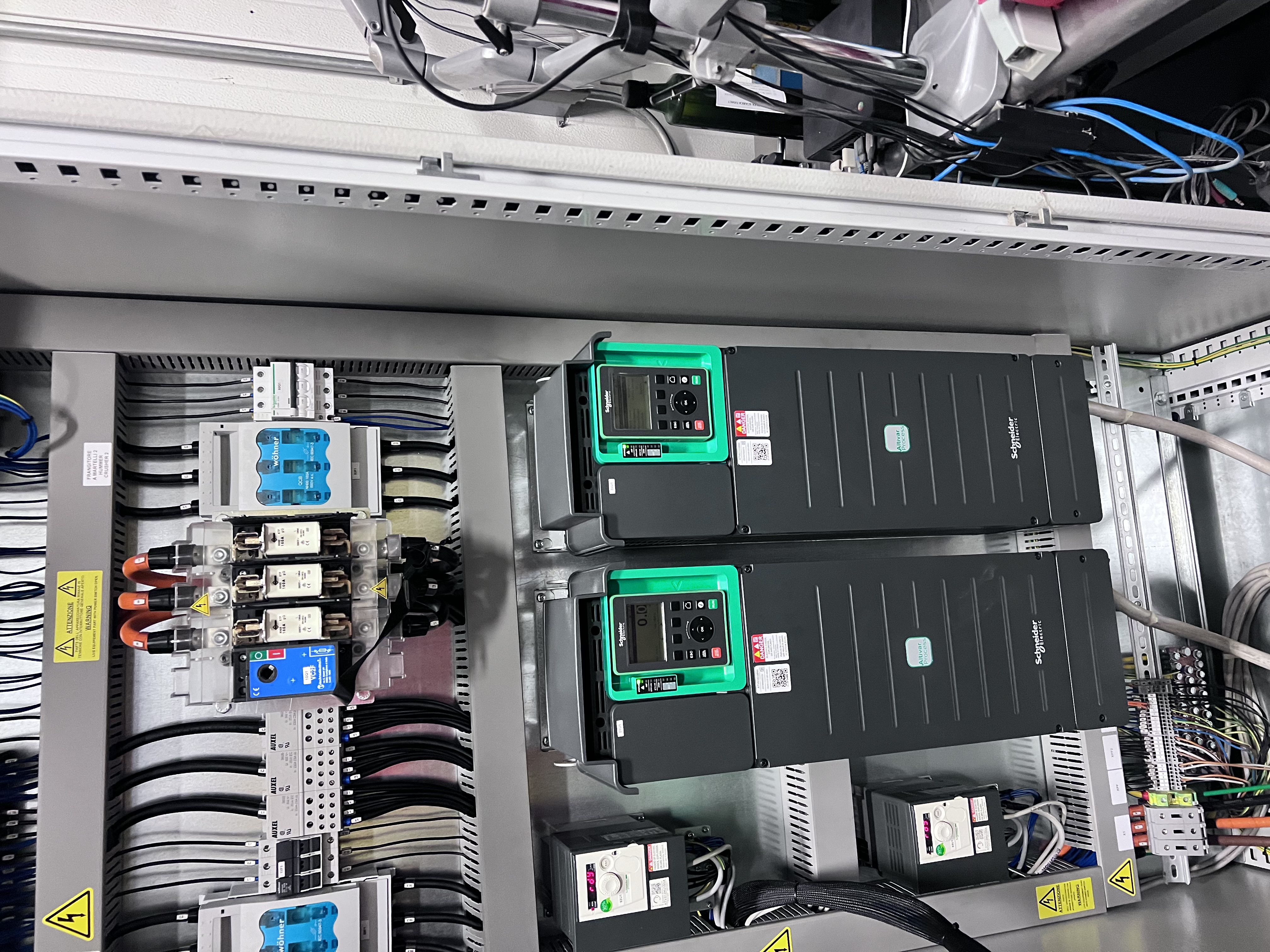 Completed industrial VFD replacement